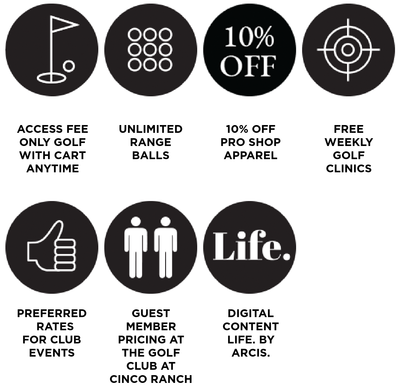 Practice Facility Clear Creek Golf Club